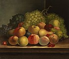 Still life, fruit, W.B. Gould