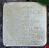 Stolperstein Hainbuchenstr 20 (Frohn) Wolfgang Besig.jpg