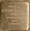 Stolperstein Heinrich-Barth-Straße 8 (Georg Baruch), Hamburg-Rotherbaum.JPG