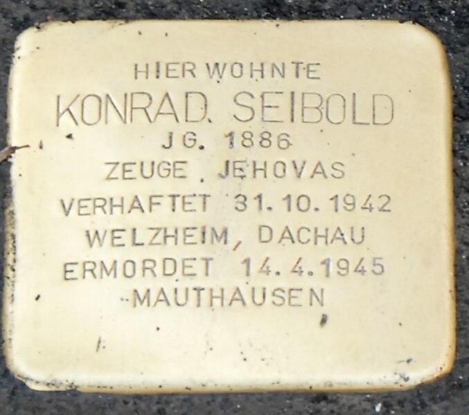 File:Stolperstein Ulm Konrad Seibold.JPG