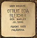 Stolperstein für Ottilie Ecia Bleicher (Schwabach).jpg