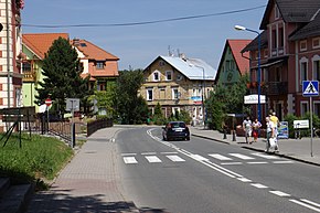 Stronie Śląskie, hlavní silnice.jpg