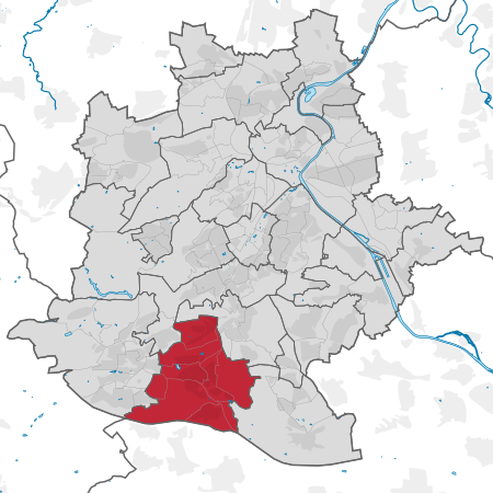 Stuttgart Bezirk Möhringen