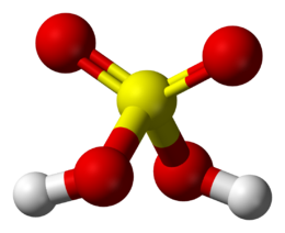 Acido Solforico H2so4 Modello A Sfera E Bastone Formula Molecolare E  Chimica - Immagini vettoriali stock e altre immagini di Molecola - iStock