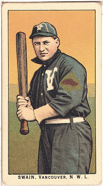 File:Swain, Vancouver Team, baseball card portrait LCCN2008676985.jpg