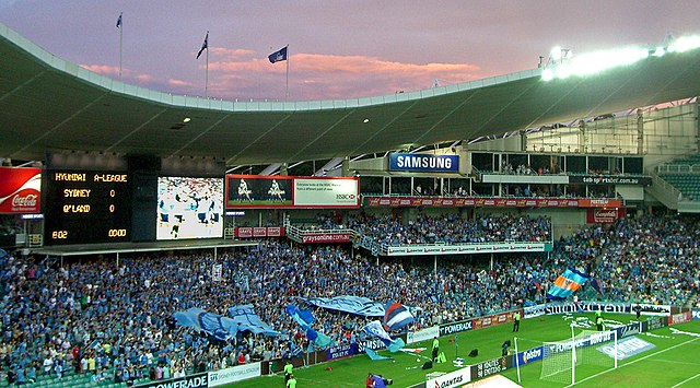 Sydney supporters during a match in 2008