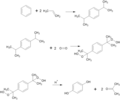 Миниатюра для Файл:Synthesis of hydroquinone by oxidation of p-diisopropylbenzene.png