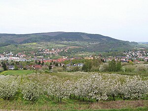 Widok na dolinę Witzenhausen podczas kwitnienia wiśni ds wv 04 2010.jpg