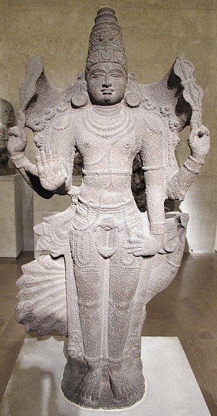 File:Tamil nadu, skanda, dio della guerra e comandante dell'esercito divino, xiv-xv sec.JPG