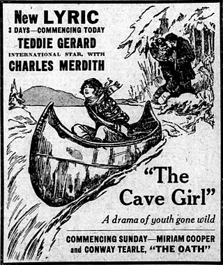 <i>The Cave Girl</i> (film) 1921 film
