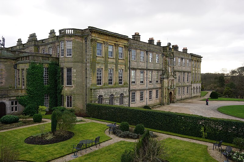 File:The Mansion House viewed over Wyatt Garden, Lyme Park, Disley, Cheshire-24876519160.jpg