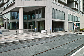 <span class="mw-page-title-main">Central Park tram stop (Dublin)</span> Tram stop in Dublin, Ireland