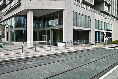 The New Luas Extension - Central Park Stop (5094474662).jpg