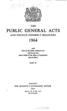 The Public General Acts of the United Kingdom and Church Assembly Measures 1964 Vol 2.pdf