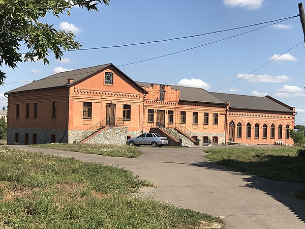 The Skver synagogue in Skvyra, Ukraine, restored in 2004