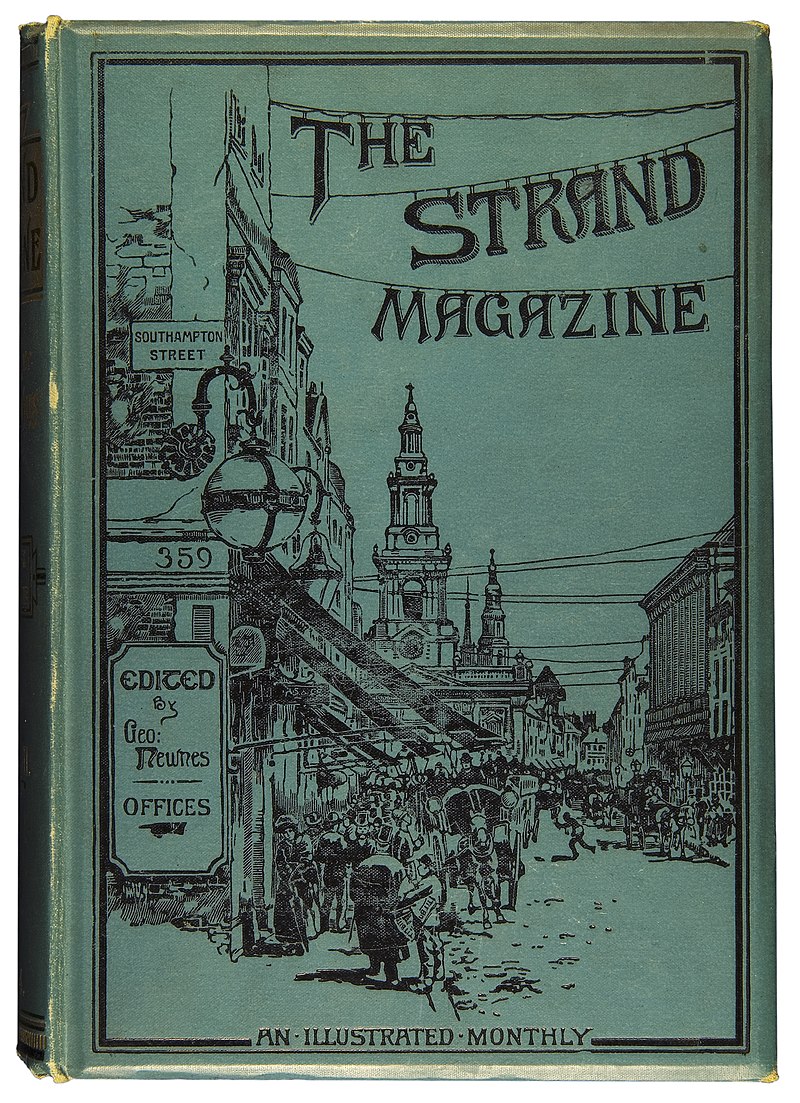 1893年発行 シャーロック・ホームズ ストランドマガジン 海軍条約文書事件-