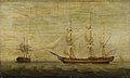 The merchantman 'Blenheim of London' (1790) RMG BHC3236.jpg