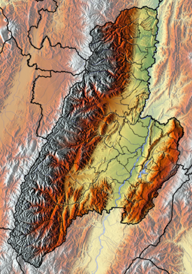 Cerro Bravo ubicada en Tolima