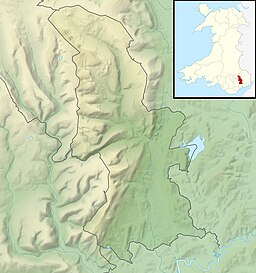 Llandegfedd Waduk ini terletak di Torfaen