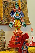 Torma- all deities of the mandala offering, Spontaneously Occurring Heart Essence of Padma, Rangjung Padma'i Nyingthig, given by Khyentse Yangsi Rinpoche, Lotus Speech, Vancouver BC, Canada.jpg