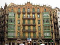 Cases modernistes a Aribau 180 (Barcelona)