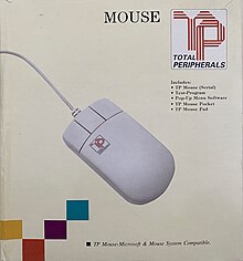 One of Total Peripherals Group's early products Total Peripherals Mouse.jpg