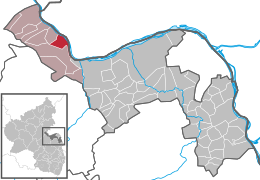 Trechtingshausen - Carte