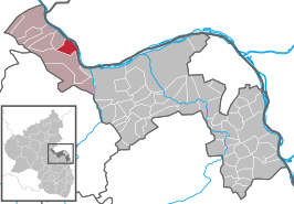 Kaart van Trechtingshausen