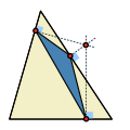 Triángulo pedal (sin rótulo)