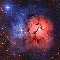Trifid Nebula close-up