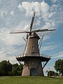 between Gasselternijveeen and Gasselte, windmill: korenmolen de Juffer