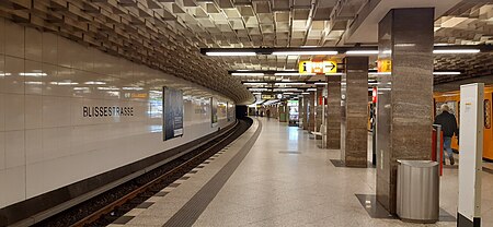 U Bahnhof Blissestraße Oktober 2022