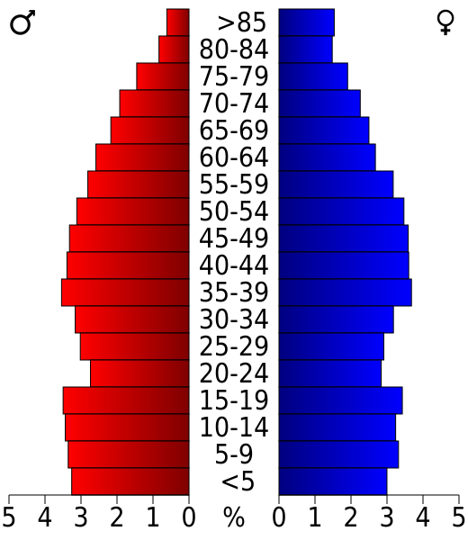 File:USA Boone County, Arkansas age pyramid.svg