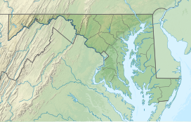 Potomac Air Gap yang terletak di Maryland