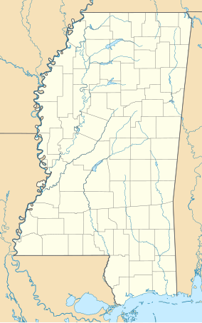 Map showing the location of Harrell Prairie Botanical Area