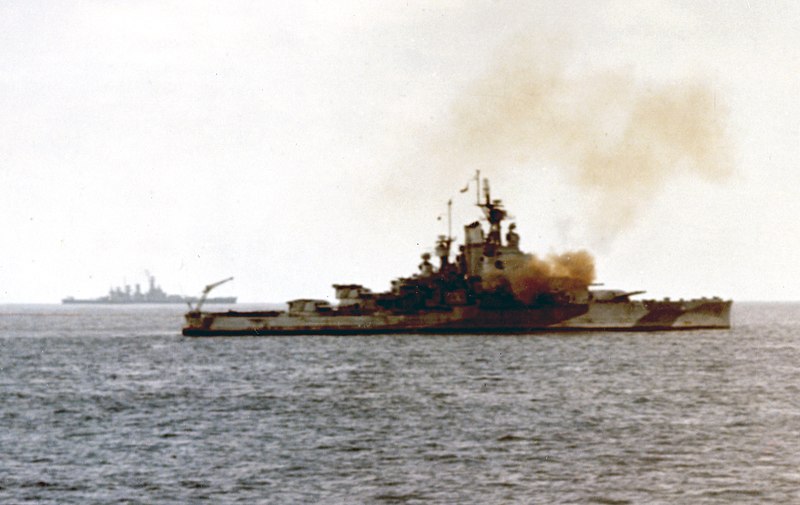 File:USS Nevada (BB-36) bombarding Iwo Jima, 18 January 1945-k03510 (cropped).jpg