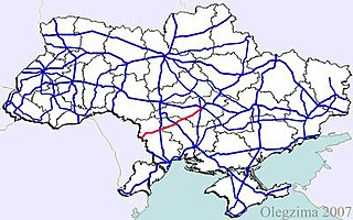 <span class="mw-page-title-main">Highway M13 (Ukraine)</span> Highway in Ukraine