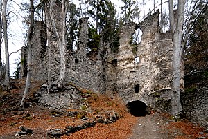 Aichelberg ruins in 2007