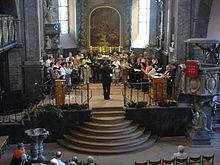 Chor St. Martin in the annual ecumenical service on Pentecost Monday, 2010 Unionskirche, Idstein, Pentecost.jpg