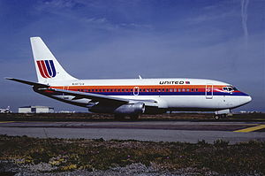 United Airlines Boeing 737-291;
N987UA, novembro 1988 CBY (5288789464).jpg