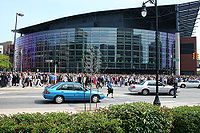 The construction of Van Andel Arena paved the way for professional hockey's return to Grand Rapids. Vanandel.jpg