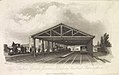 Vauxhall station in 1837.