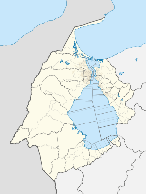 Mapa de localización de Zulia