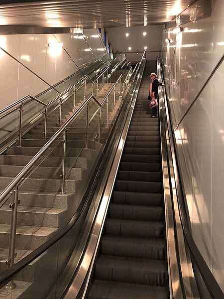 File:Via Argentina station escalator.agr.jpg