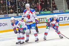 Hráči HC Lev Praha v KHL