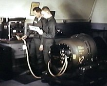 A W31 Y2 nuclear warhead undergoing maintenance W31 Y2 warhead.jpg