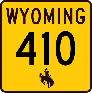 <span class="mw-page-title-main">Wyoming Highway 410</span> State highway in Uinta County, Wyoming, United States