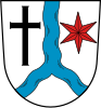 Coat of arms of the formerly independent municipality