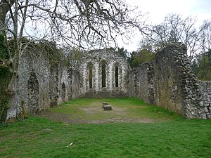 Ruinen der Waverley Abbey