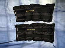 Picture of a set of ankle weights. Weightsforankle.jpg